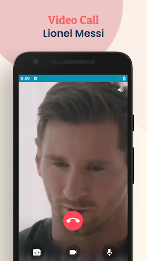 Lionel Messi Fake Chat & VCall Screenshot 3