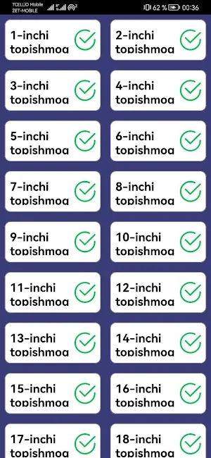 Topishmoqlar o'yini Screenshot 1