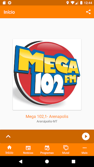 Mega 102,1 - Arenapolis-MT Screenshot 0
