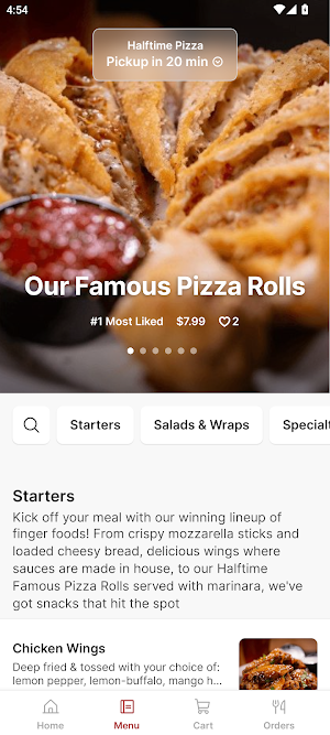 Halftime Pizza Screenshot 1