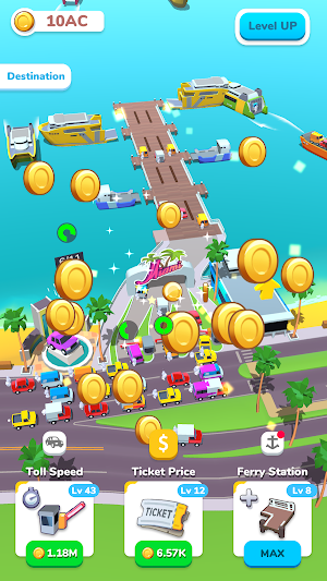 Idle Ferry - Cash Empire Screenshot 1