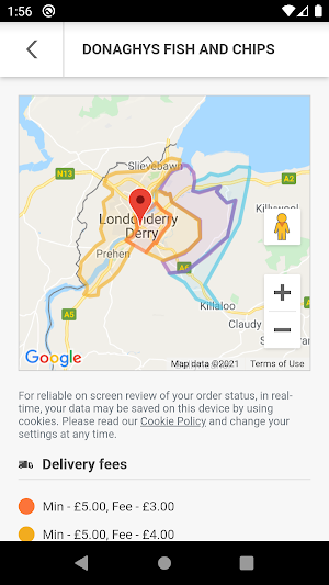Donaghys Fish and Chips Screenshot 3