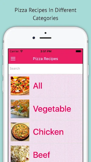 Pizza Recipes Pro Screenshot 0