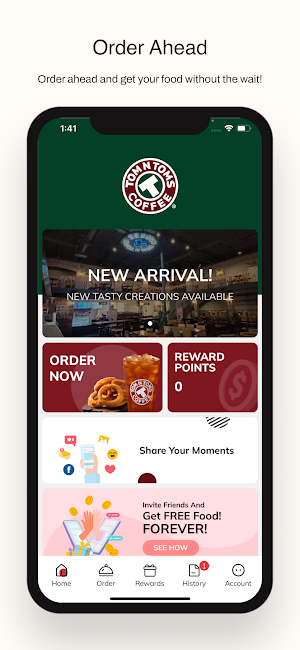 Tom N Toms Coffee TX Screenshot 0