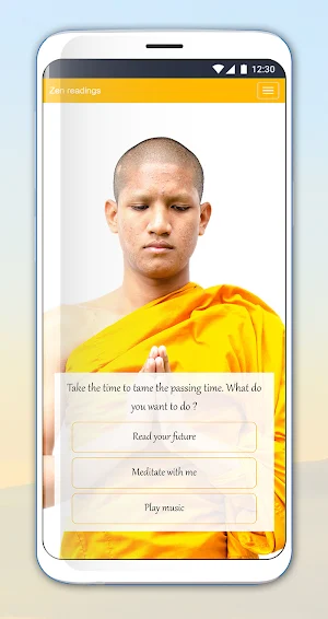 Zen readings of the future & free Mindfulness Screenshot 0