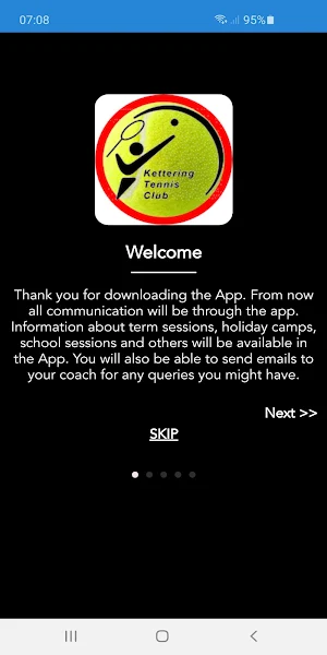 Kettering Tennis Club Screenshot 0