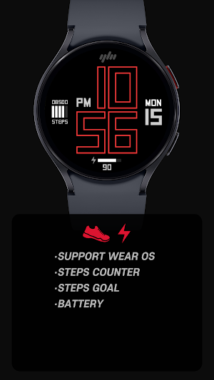YamWatch Digital 8 L Screenshot 1