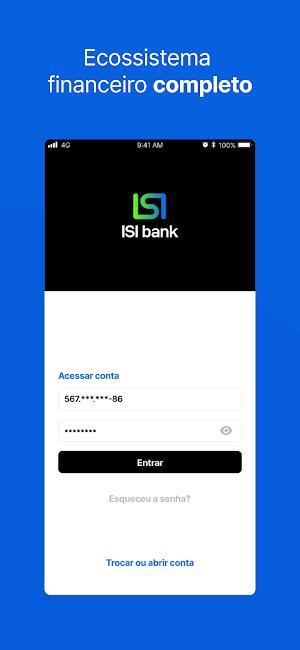 ISI BANK Screenshot 0