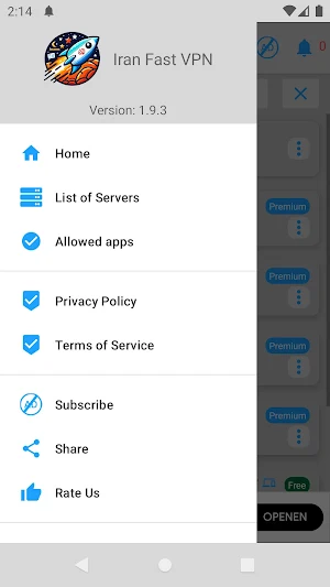 Iran VPN - برای ایرانیان خارج Screenshot 3