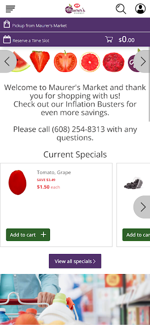 Maurers Market Wisconsin Dells Screenshot 0