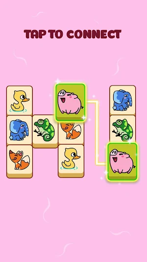 Tile Match Puzzle - Free Animal Connect Game Screenshot 0