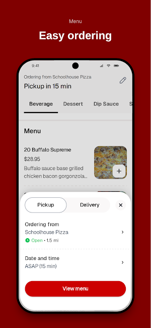 Schoolhouse Pizza Screenshot 2