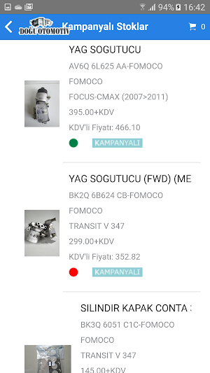Doğu Otomotiv B2B Screenshot 2