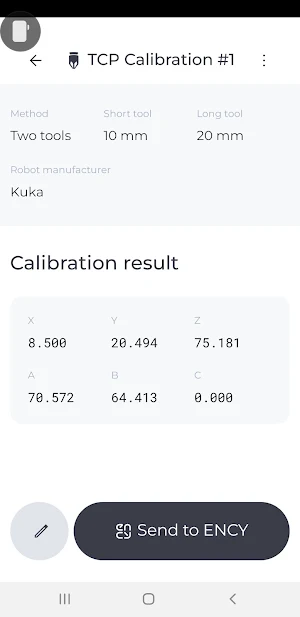 Robot Calibration Helper Screenshot 3