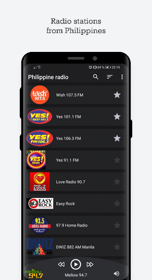 Philippine radio stations - Radyo Pinoy Screenshot 0