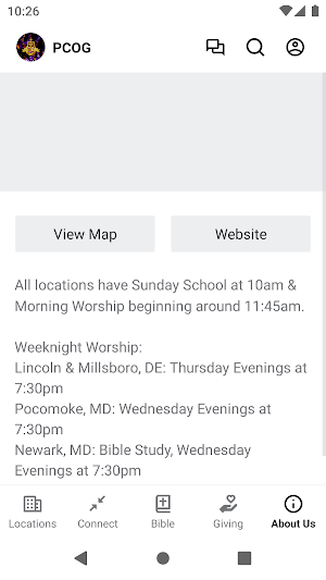 PCOG of Lincoln, Inc. Screenshot 2