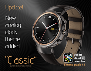 "Varied" watch face pack 1 for Bubble Clouds Screenshot 1