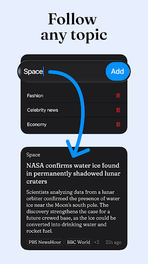 Wisp: AI News & Custom Feed Screenshot 2