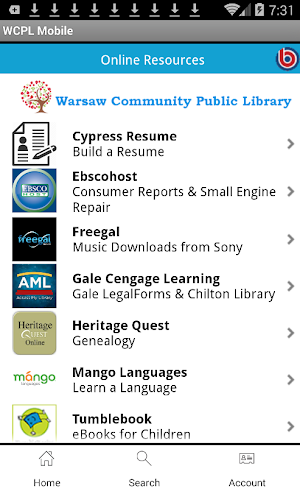 WCPL2Go Screenshot 3