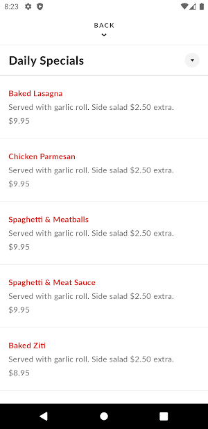 Big C's Downtown Pizzeria Screenshot 2