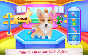 Cute Corgis Caring and Dressup Screenshot 3