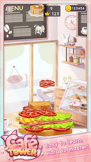 Café Tower: Stack Your Way Screenshot 3