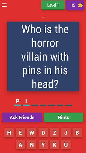 Horror Guess Who Screenshot 0