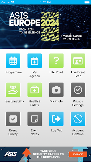 ASIS Europe 2024 Screenshot 0