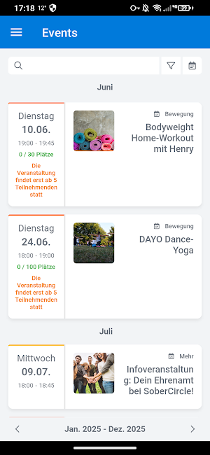 SoberCircle Screenshot 3