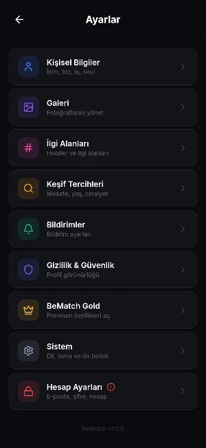 BeMatch Screenshot 3