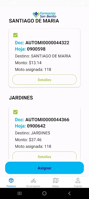 Drivers Farmacia San Benito Screenshot 0