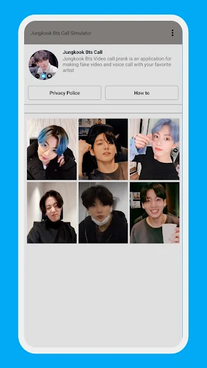 Jungkook Bts Call Simulator Screenshot 0