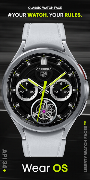 TAG Heuer Carrera 4 Watch Face Screenshot 3