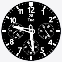 PT201 Elegant WatchFace