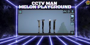 CCTV Man Mod Melon Playground Screenshot 0