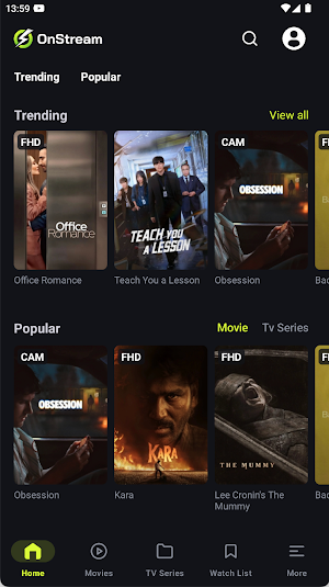 Onstream Screenshot 1