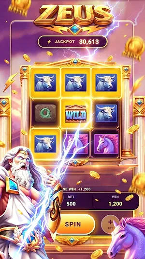 Lucky Zeus Slot Screenshot 3