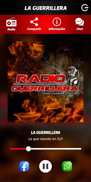 La Guerrillera Radio Screenshot 0