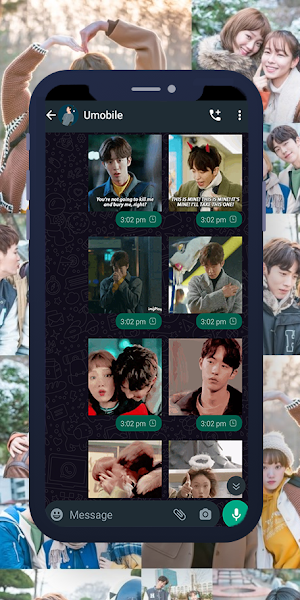 Kim Bok-joo Animated WASticker Screenshot 1