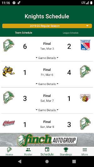 London Knights Official App Screenshot 3