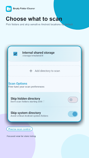 Empty Folder-cleaner Screenshot 1
