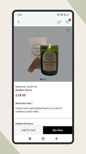 Waterway Candle Co Screenshot 0