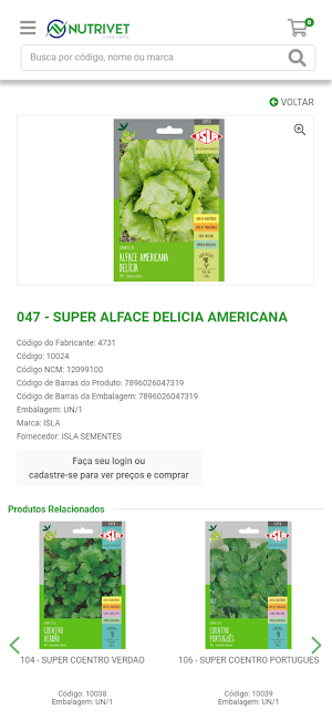 Nutrivet Saúde Animal Screenshot 2