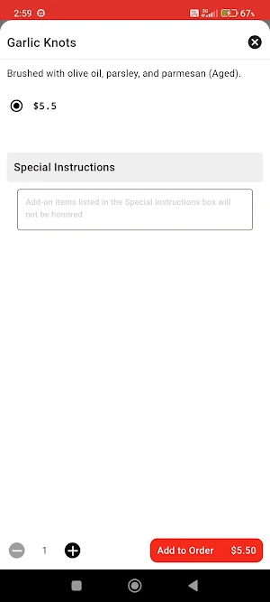 La Mesa Pizza Works Screenshot 3