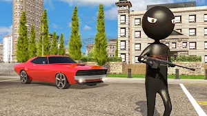 Stick man Crime Simulator Screenshot 2
