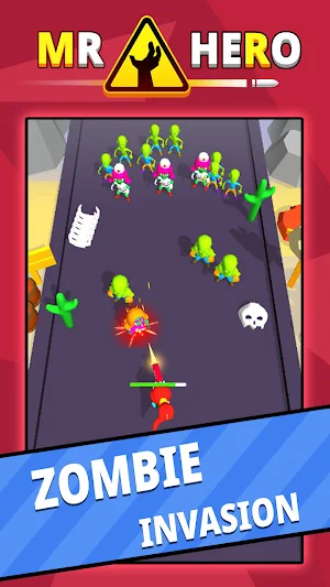Mr Hero : Zombie Hunter Screenshot 3