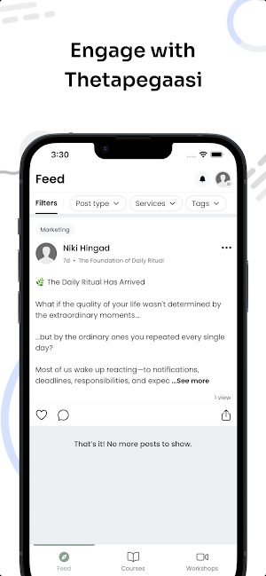 Thetapegaasi Wellness Screenshot 1