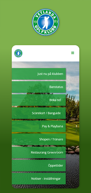 Vetlanda Golfklubb Screenshot 0