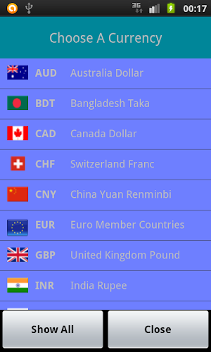 Currency Converter Screenshot 1