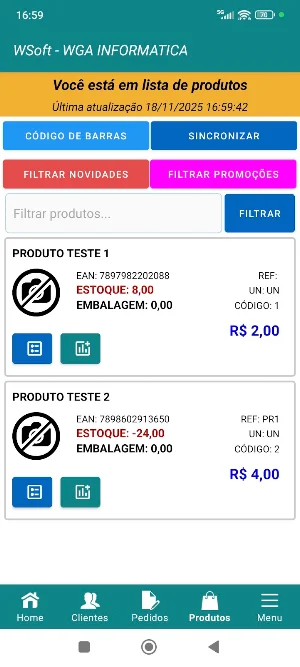 WSoft Mobile Screenshot 2